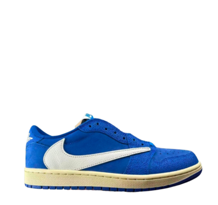 TS Low Blue Suede Custom